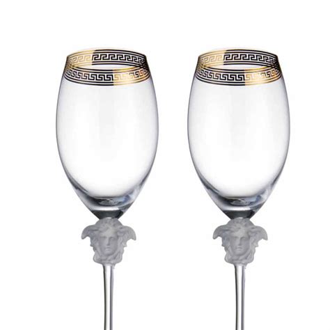 replica versace wine glasses|versace wine glass set.